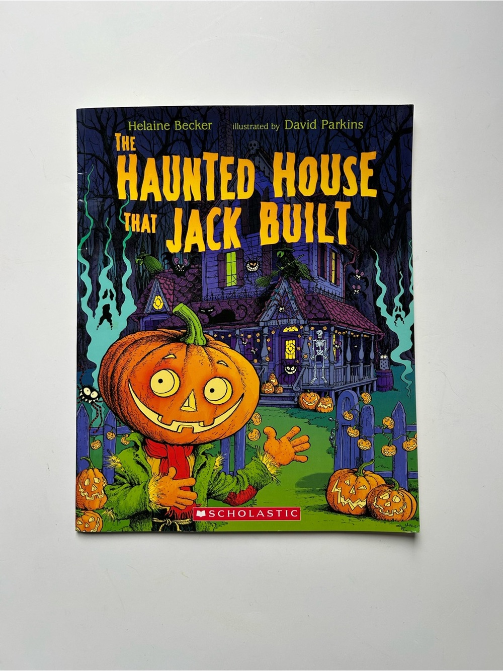 4/$20 Scholastic Haunted House Picture Book